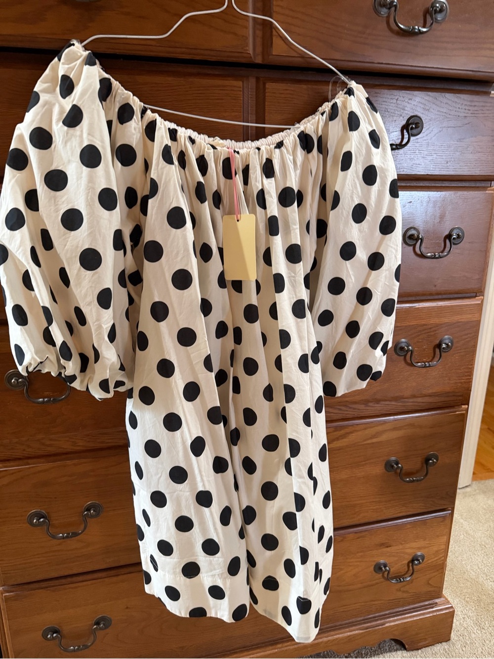 Entry Polka Dot dress NWT